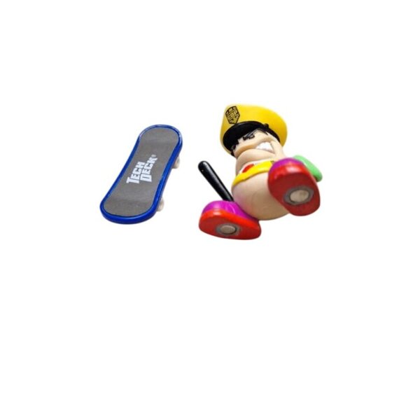 Tech Deck Dudes Barney Cop Evolution Holding Donut and Skateboard Toy - Picture 3 of 4